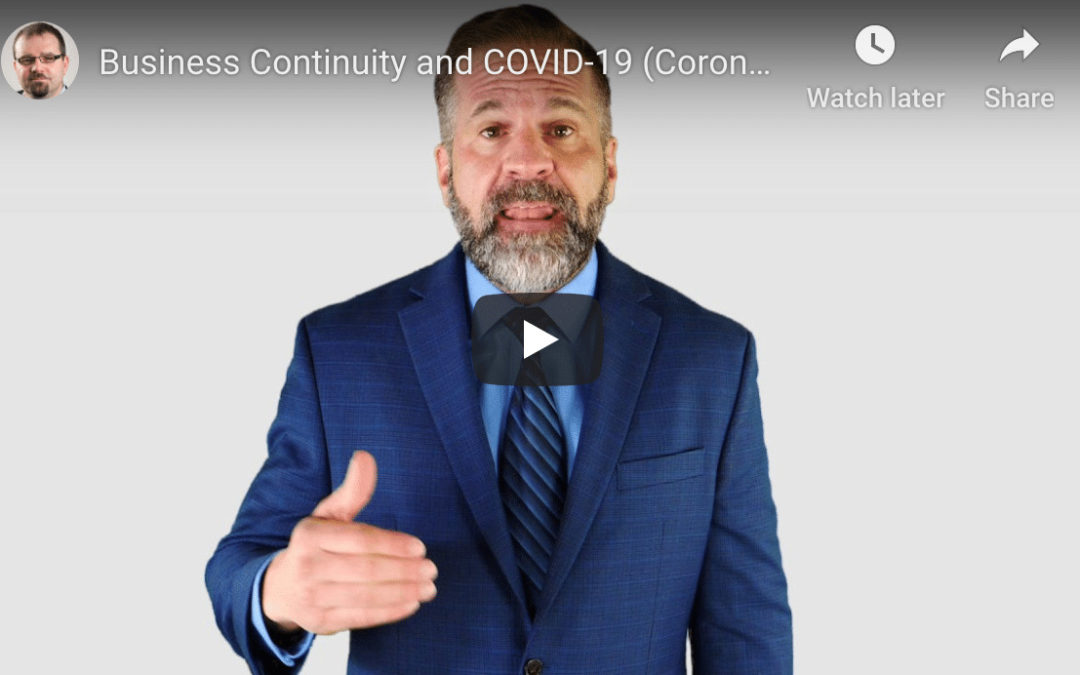 [VIDEO] COVID-19 (Coronavirus): Business Continuity Plan Ready?