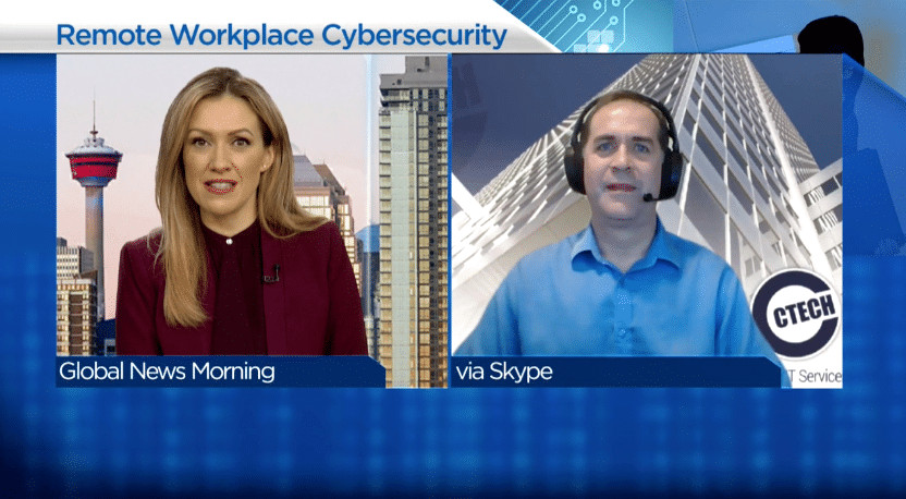 Carl Fransen Talks Remote Cybersecurity On Global News